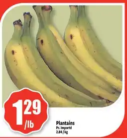 Bonanza Plantains offer