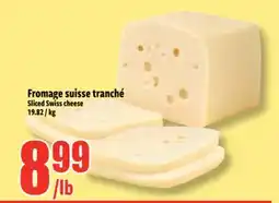 Bonanza Fromage suisse tranché offer