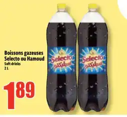 Bonanza Boissons gazeuses Selecto ou Hamoud offer