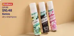 Walmart Batiste dry shampoo offer