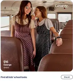 Walmart George dress offer