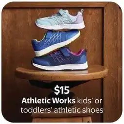 Walmart Athletic Works kids' or toddlers' athletic shoes offer