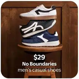 Walmart No Boundaries men's casual shoes offer