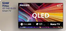 Walmart Philips 43" FHD QLED Smart TV offer