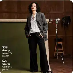 Walmart George women's blazer offer
