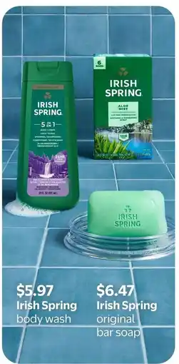 Walmart Irish spring body wash offer
