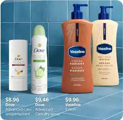 Walmart Dove Advanced Care antiperspirant offer