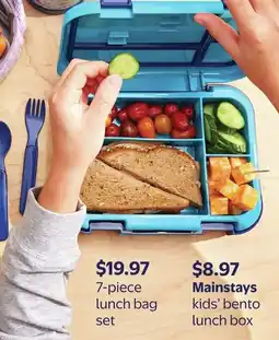 Walmart Mainstays kids' bento lunch box offer