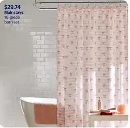 Walmart Mainstays bath set offer