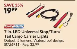 Princess Auto 7 in. LED Universal Stop/Turn/Tail Cargo Carrier Lights offer