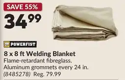 Princess Auto 8 x 8 ft Welding Blanket offer