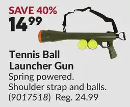 Princess Auto Tennis Ball Launcher Gun offer