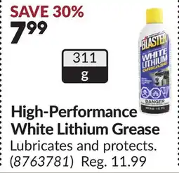 Princess Auto High-Performance White Lithium Grease offer