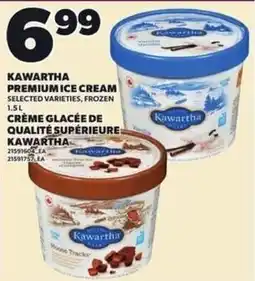 Independent Grocer Kawartha premium ice cream offer