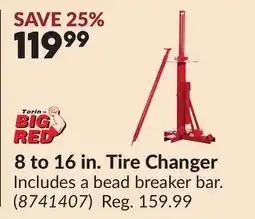 Princess Auto 8 to 16 in. Tire Changer offer