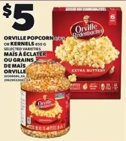 Independent Grocer Orville popcorn or kernels offer