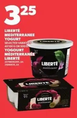 Independent Grocer Liberté mediterranée yogurt offer