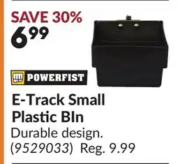Princess Auto E-Track Small Plastic Bln offer