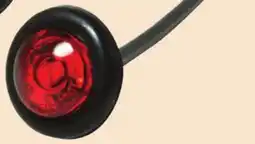Princess Auto 12V LED Penny Lights Red offer