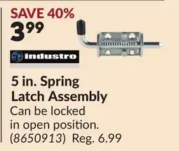Princess Auto 5 in. Spring Latch Assembly offer
