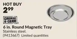 Princess Auto 6 in. Round Magnetic Tray offer