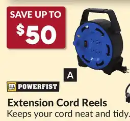 Princess Auto Extension Cord Reels offer