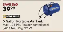 Princess Auto 5 Gallon Portable Air Tank offer