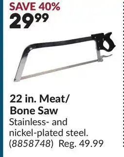 Princess Auto 22 in. Meat/Bone Saw offer