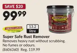 Princess Auto Super Safe Rust Remover offer