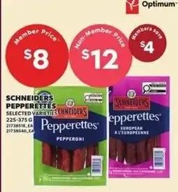 Loblaws Schneiders pepperettes offer