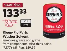Princess Auto Parts Washer Solvent offer