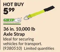 Princess Auto 36 in. 10,000 lb Axle Strap offer