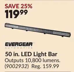 Princess Auto 50 in. LED Light Bar offer