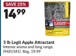Princess Auto 5 Lb Legit Apple Attractant offer