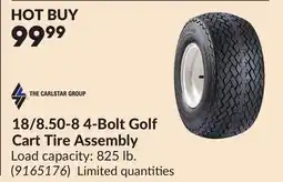 Princess Auto 18/8.50-8 4-Bolt Golf Cart Tire Assembly offer