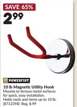 Princess Auto 10 lb Magnetic Utility Hook offer