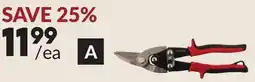 Princess Auto Aviation Snips offer