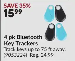 Princess Auto 4 pk Bluetooth Key Trackers offer