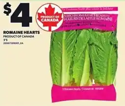 Loblaws Romaine Hearts offer