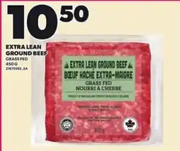Loblaws Extra lean ground beef offer