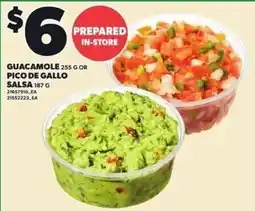 Loblaws Guacamole or Pico de Gallo Salsa offer