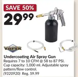 Princess Auto Undercoating Air Spray Gun offer