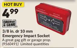 Princess Auto 3/8 in. dr 10 mm Emergency Impact Socket offer