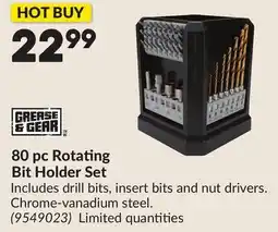 Princess Auto 80 pc Rotating Bit Holder Set offer