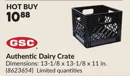 Princess Auto Authentic Dairy Crate offer