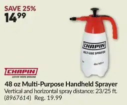 Princess Auto 48 oz Multi-Purpose Handheld Sprayer offer