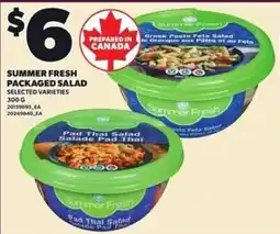 Loblaws Summer Fresh packaged salad offer