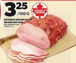 Loblaws Sikorski grand paor grand ma ham offer