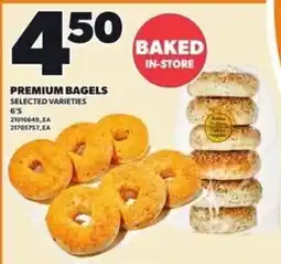 Loblaws Premium bagels offer