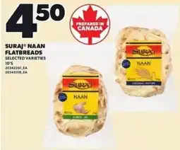 Loblaws Surai naan flatbreads offer
